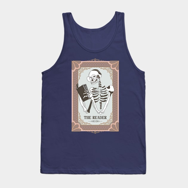 Tarot card - bookish mystical design Tank Top by OutfittersAve